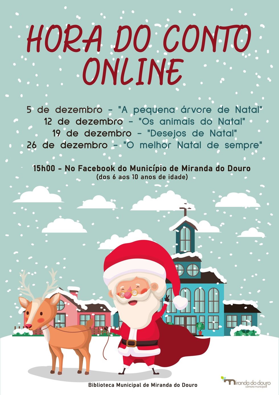 CM Miranda do Douro / Hora do Conto Online - Natal