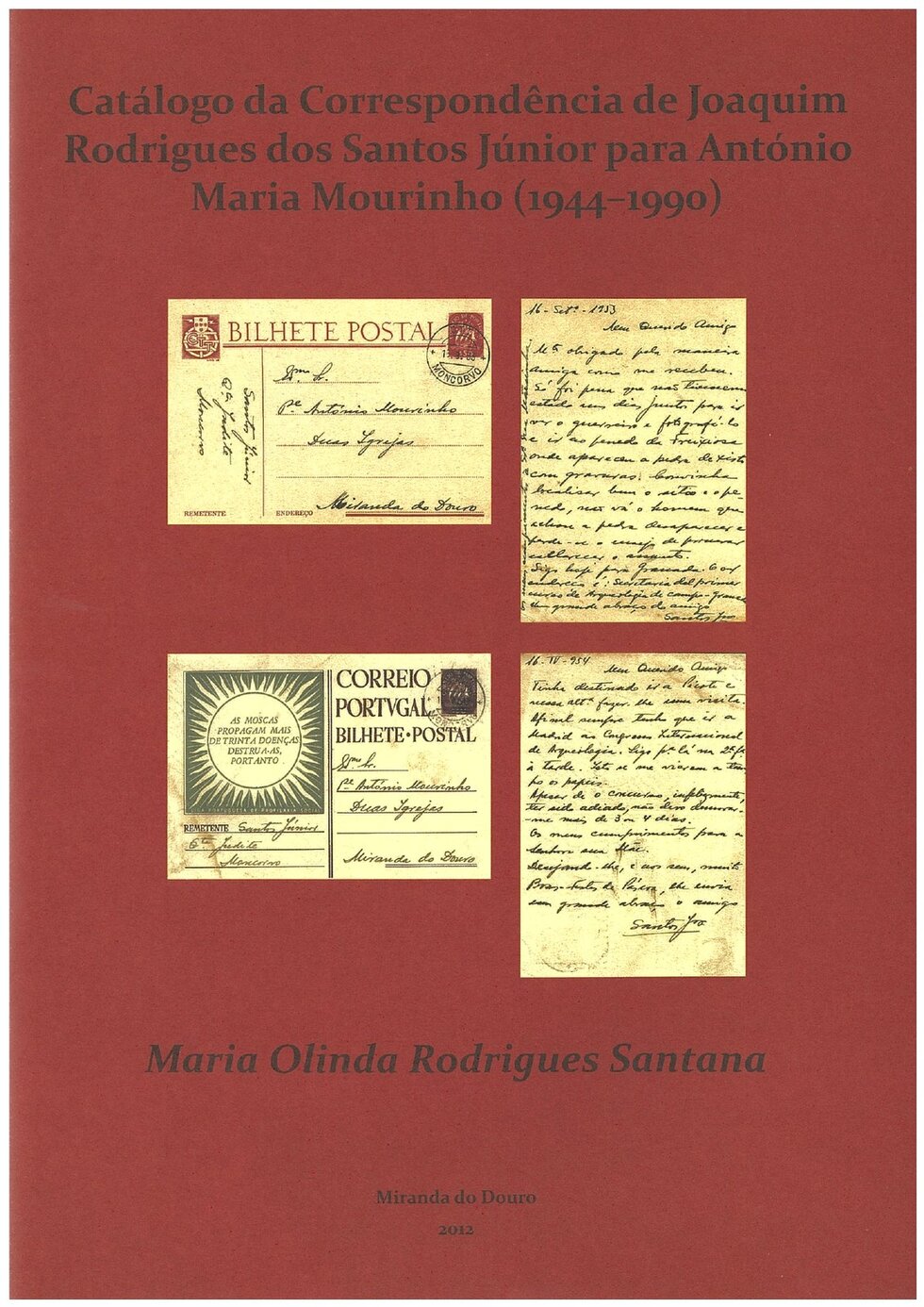 Catalogo de correspondencia de joaquim rodrigues dos santos junior para antonio maria mourinho  1944 1990  page 0001 1 980 2500