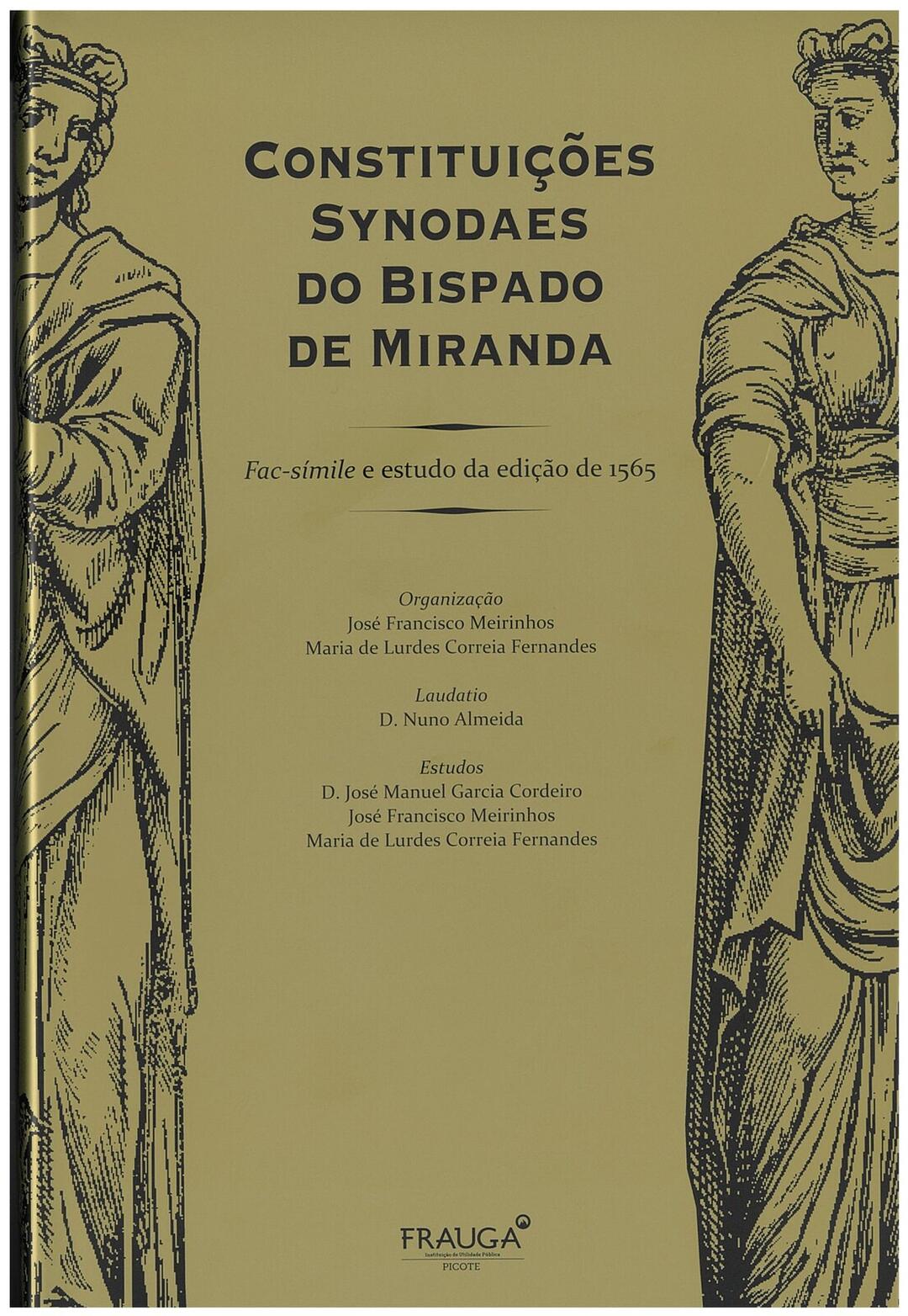 Constituições Sydonaes do Bispado de Miranda de 1565