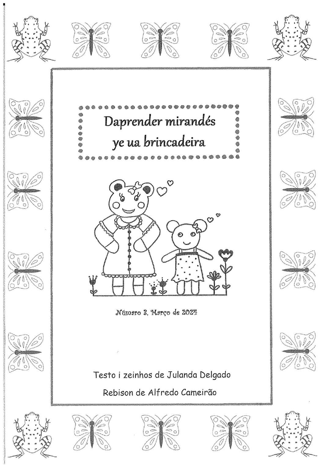 Caderno de atividades nº 3 - Daprender mirandés ye ua brincadeira 
