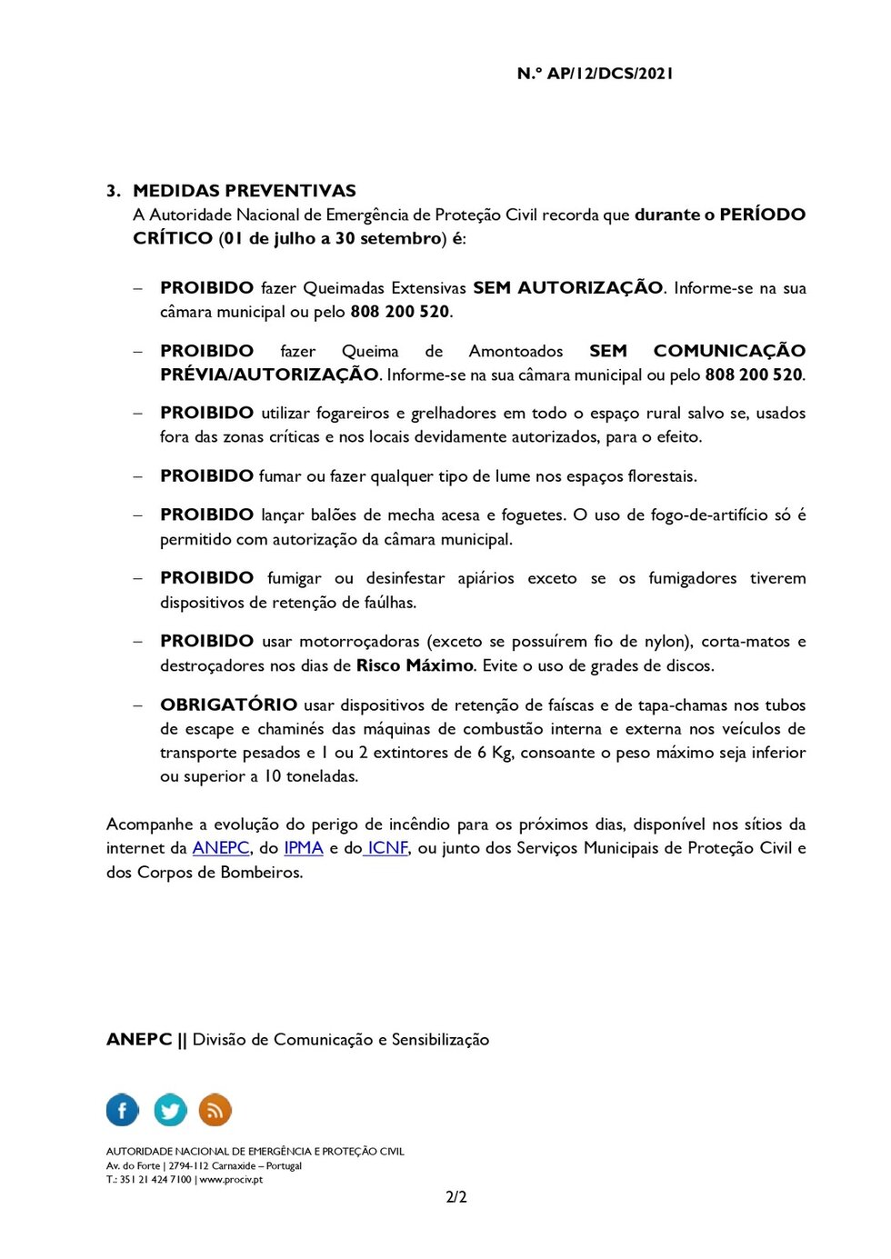 AVISO À POPULAÇÃO _ PERIGO DE INCÊNDIO _  MEDIDAS PREVENTIVAS _ 15 JULHO..._page-0002