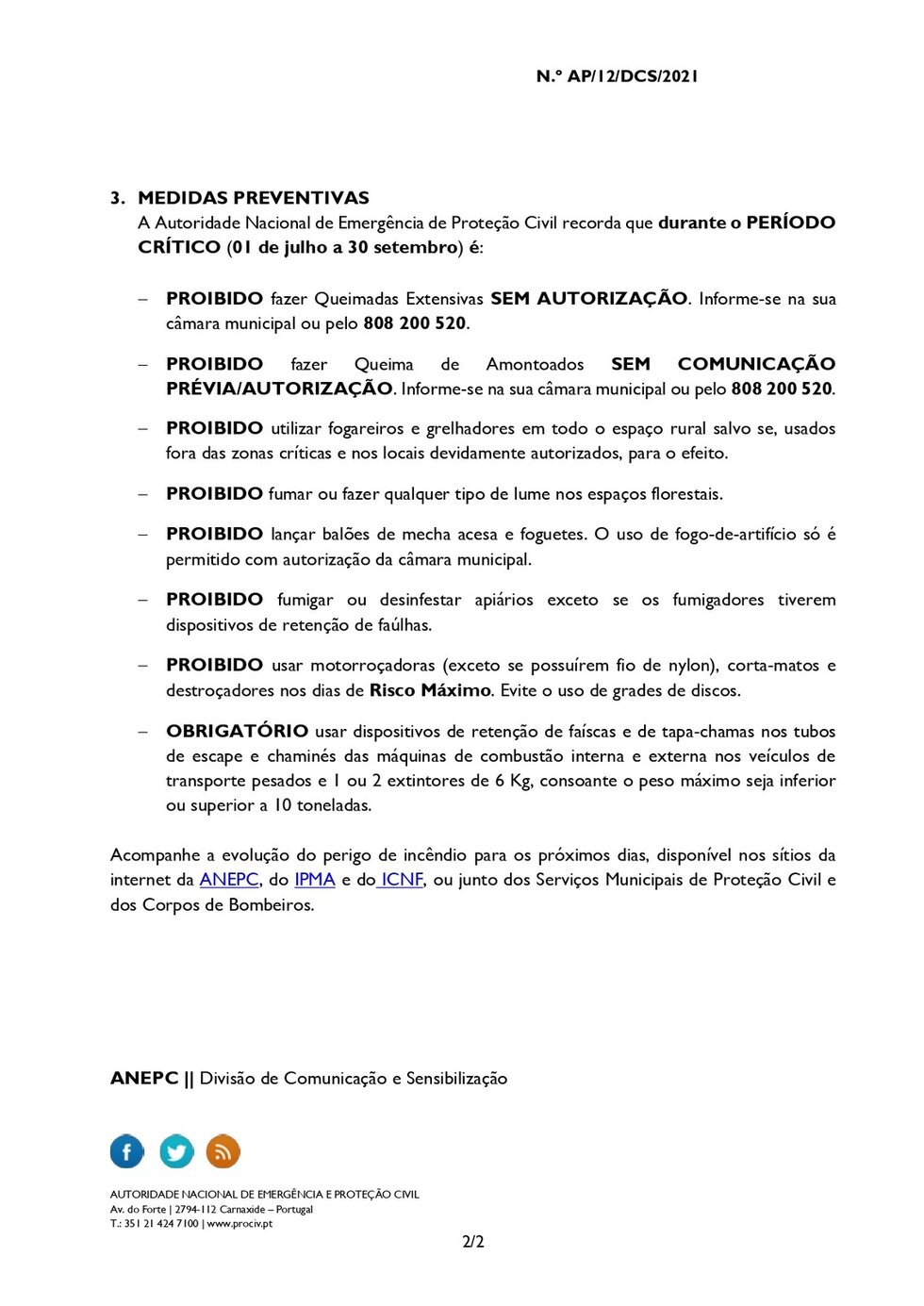 AVISO &Agrave; POPULA&Ccedil;&Atilde;O _ PERIGO DE INC&Ecirc;NDIO _  MEDIDAS PREVENTIVAS _ 15 JULHO..._page-0002